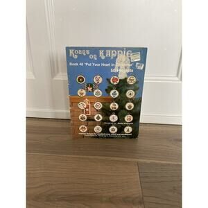 Vintage Kount on Kappie Put Your Heart in Christmas Cross Stitch Book 48